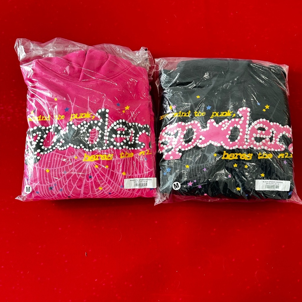 Spider Pink and Black Lightweight Jacket